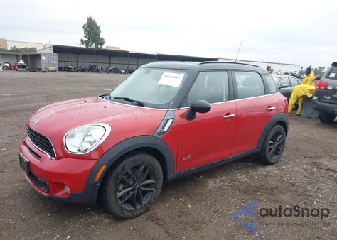 2013 Mini Countryman Cooper S z USA, uszkodzony, nr VIN WMWZC5C57DWP34993